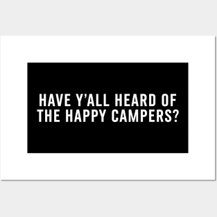 The Happy Campers - Conversation Starter Posters and Art